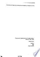Producción habitacional en Ciudad Juárez, periodo 1993-1998