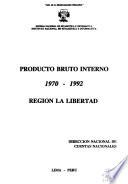 Producto bruto interno 1970-1992