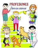 Profesiones libro de colorear