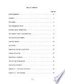 Program Guidelines for Kindergarten