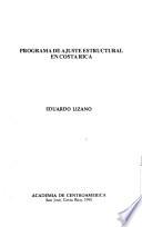 Programa de ajuste estructural en Costa Rica