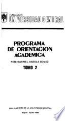 Programa de orientación académica