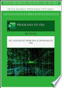 Programa en VBA (Visual Basic for Applications) - nueva versión