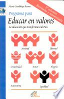 Programa Para Educar en Valores