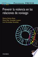 PROGRAMA PREVIO. Prevenir la violencia en las relaciones de noviazgo