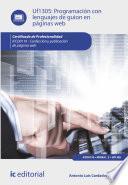 Programación con lenguajes de guión en páginas web. IFCD0110