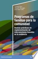 Programas de familias para la comunidad