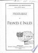 Programas de la Universidad de Montevideo