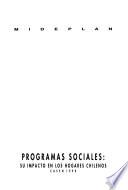 Programas sociales