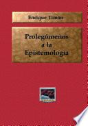 Prolegómenos a la epistemología