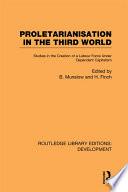 Libro Proletarianisation in the Third World