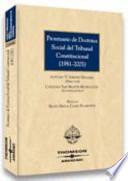 Prontuario de Doctrina Social del Tribunal Constitucional (1981-2005)