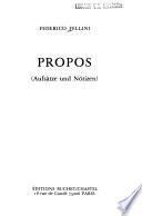 Propos