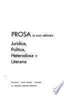 Prosa de Julio Arboleda