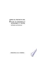 Proyecto del II plan de desarrollo económico y social