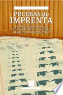 Pruebas de Imprenta