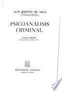Psicoanálisis criminal