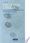 Psicología criminal (e-book)