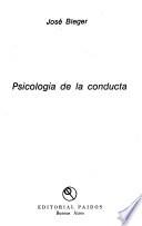 Psicología de la conducta