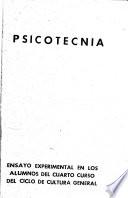 Psicotecnia
