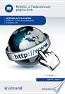 Publicación de páginas web : confección y publicación de páginas web