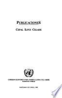 Publicaciones CEPAL ILPES CELADE.