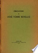 Publicaciones de José Torre Revello