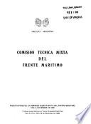 Publicaciones de la Comisión Técnica Mixta del Frente Marítimo