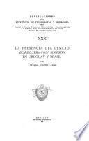 Publicaciones del Instituto de Fisiografía y Geología