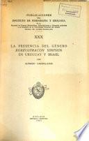 Publicaciones - Universidad Nacional del Litoral, Instituto de Fisiografía y Geología