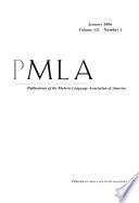 Publications of the Modern Language Association of America