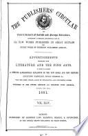 Publishers' circular and booksellers' record