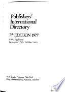 Publishers' International Directory