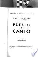 Pueblo y canto