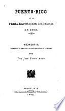 Puerto Rico en la Feria Exposición de Ponce en 1882