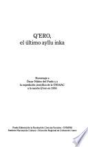 Q'ero, el último ayllu inka