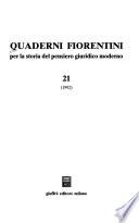 Quaderni fiorentini per la storia del pensiero giuridico moderno