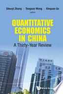 Quantitative Economics in China