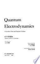 Quantum Electrodynamics