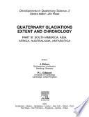 Quaternary Glaciations - Extent and Chronology