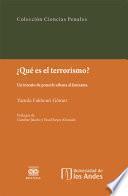 ¿Qué es el terrorismo? Un intento de ponerle sábana al fantasma