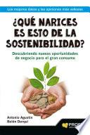 ¿Qué narices es esto de la sostenibilidad?