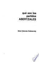 Qué son los partidos abertzales