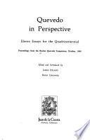 Quevedo in Perspective