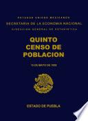 Quinto Censo de Población. 15 de mayo de 1930. Estado de San Luis Potosí
