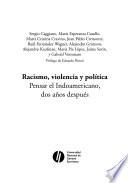 Racismo, violencia y política