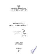 Raíces griegas de la cultura moderna