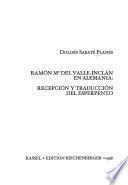 Ramón Ma. del Valle-Inclán en Alemania