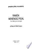 Ramón Menéndez Pidal