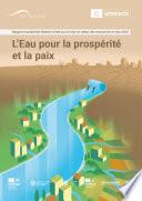 Rapport mondial des Nations Unies sur la mise en valeur des ressources en eau